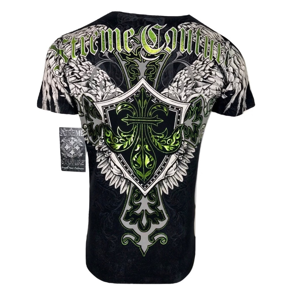 XTREME COUTURE by AFFLICTION Men T-Shirt LONG VIEW
